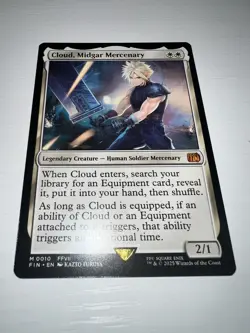 Cloud, Midgar Mercenary - FINAL FANTASY (FIN) MTG - Image 3