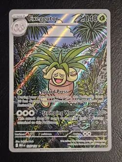 Exeggutor - 135/132 Mega Evolution Illustration Rare Pokemon TCG NM - Image 2