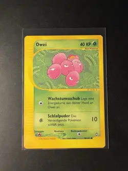 Owei 76/147 Aquapolis deutsch Pokemon Karten NM - Image 1