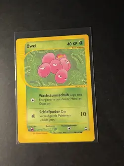 Owei 76/147 Aquapolis deutsch Pokemon Karten NM - Image 4