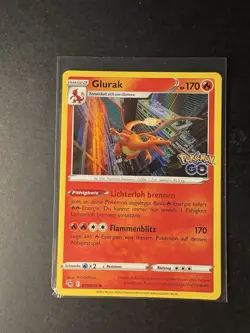 Glurak 010/078 Pokemon Karte Pokemon Go Holo Rare Near Mint Deutsch - Image 1