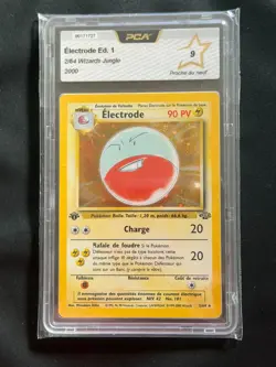Carte Pokemon ELECTRODE - HOLO edition 1 Jungle Wizards FR - 2/64 PCA9 - Image 1