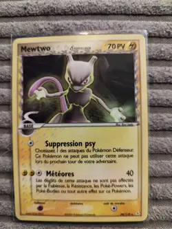 Carte Pokemon - Mewtwo 24/110 EX Fantomes Holon - NM - Image 1