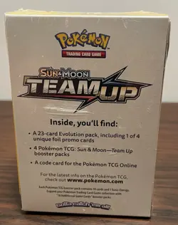 sealed pokemon sun & Moon Team Up build and Battle (Prerelease) Kit - Image 2