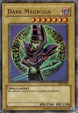 Dark Magician - Ultra Rare LOB-E003 - HP - YuGiOh - Image 1