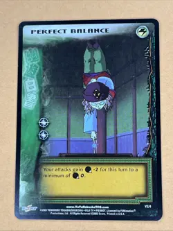 2003 Yu Yu Hakusho TCG CCG Ghost Files Perfect Balance V2/4 VHS DVD Promo Card - Image 1