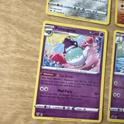 Pokemon 6 Card Lot Charmander Meowth Hattrem etc - Image 2