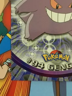 Pokemon Gengar #94 Topps Series 2 Card Blue Logo - Image 5