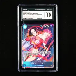CGC GEM MINT 10 2024 ONE PIECE JPN .TCG Card OP07-051 Boa Hancock - Image 1