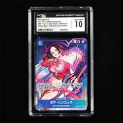 CGC GEM MINT 10 2024 ONE PIECE JPN .TCG Card OP07-051 Boa Hancock - Image 2
