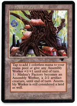 MISHRA'S FACTORY (SPRING) [ATQ - ANTIQUITIES] - MTG VINTAGE CARD [NEAR MINT] - Image 1