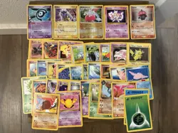 Pokemon Card Lot of 36 Cards: Holos, Reverse Holo, Mewtwo Movie Card,. - Image 1