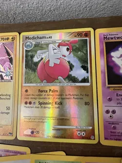 Pokemon Card Lot of 36 Cards: Holos, Reverse Holo, Mewtwo Movie Card,. - Image 4