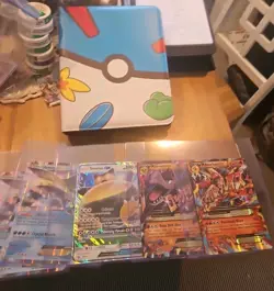 The Ultimate Pokemon Trading Card Collection Album Holds 400+ Card. Plus 5 Jumbo - Image 1