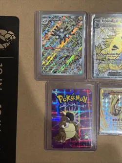 Random Lot of Pokemon Cards and Sticker - Vintage to Modern - 7 Total - Image 2