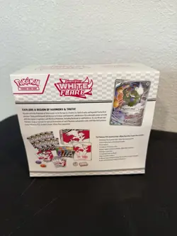 NEW SEALED Pokemon TCG WHITE FLARE ETB Elite Trainer Box Pokemon Trading Cards - Image 2