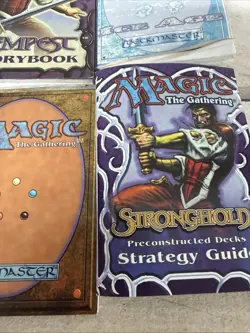 Magic The Gathering 6 Book Lot - Tempest Fifth Edition Mirage Nemesis Strategy - Image 4