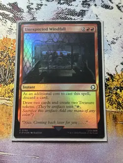 Magic: The Gathering Unexpected Windfall Common Foil NM Fallout - Image 4