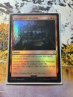 Magic: The Gathering Unexpected Windfall Common Foil NM Fallout - Image 5
