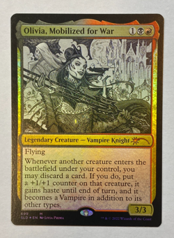 MTG - Secret Lair - Livia Prima - Olivia, Mobilized for War (#699) - FOIL - NM - Image 1