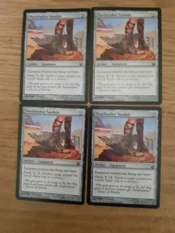 MTG 4 x Fleetfeather Sandals- Theros - Image 1