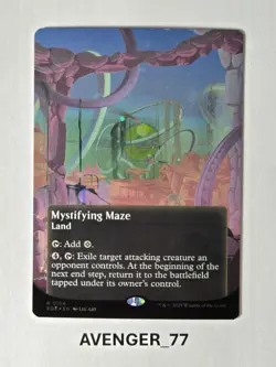 Magic MTG #0164 Mystifying Maze Galaxy FOIL Borderless Edge of Eternities EOS - Image 1