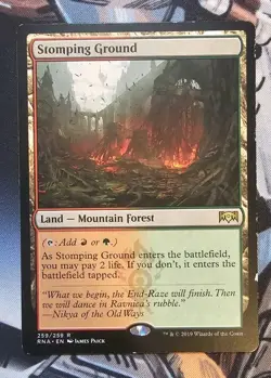 Stomping Ground Ravnica Allegiance Regular for sale online - Image 1