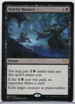 1x Baleful Mastery - Strixhaven: School of Mages - Near Mint - Image 1