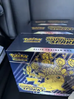 Pokemon TCG: Scarlet & Violet Surging Sparks ETB Elite Trainer Box NEW SEALED X1 - Image 1