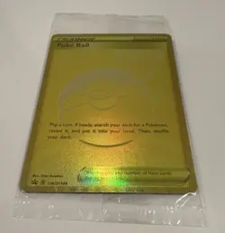Pokemon Celebrations 25th Anniversary Gold Promos - Pikachu V & Poke Ball SEALED - Image 2