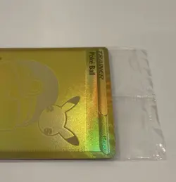 Pokemon Celebrations 25th Anniversary Gold Promos - Pikachu V & Poke Ball SEALED - Image 4