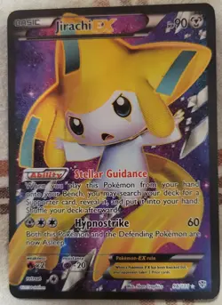 Jirachi-EX - 98/101 - Full Art Ultra Rare, English Pokemon Plasma Blast - Image 1