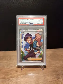 Hop Trainer Full Art PSA 10 - 073 Sword & Shield Champion's Path Pokemon TCG - Image 1