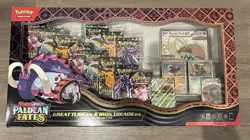 Pokemon Paldean Fates Great Tusk & Iron Treads ex Premium Collect Boxes x2 - Image 2