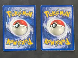 Pokemon TCG 1999 Flareon 3/64 & Vaporeon 12/64 JungleUnlimited Holo Rares HP - Image 2