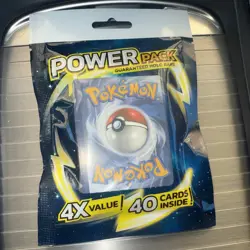 Pokemon Power Packs 40 Cards Per Pack Guaranteed 1 Holo Rare Per Pack OBO - Image 1