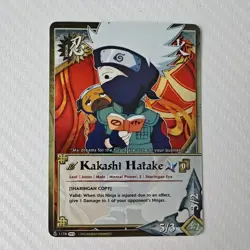 Bandai Kakashi Hatake Naruto CCG Ninja #1176 Regular 2002 Jonin English Card - Image 1