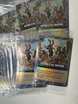 Lorcana Zootopia 2 - Putting It All Together 27/P3 Promo Card SEALED X121 - Image 3