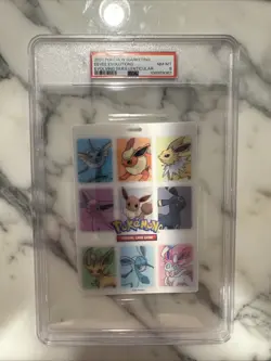 2021 Pokemon Eevee Evolution Evolving Skies Lenticular Card Pass. PSA 8!! - Image 1