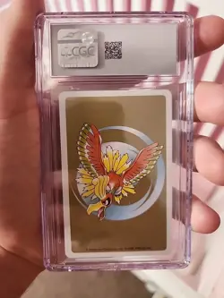 Entei Pokemon Playing Card (1999) Japanese Gold Deck Cgc 9 - Image 2