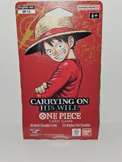 One Piece Carrying On His Will, 12 Card Booster Pack OP-13 English Version - Image 1
