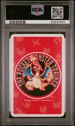 Pokemon Red Mewtwo Ace of Spades Playing Poker Card 1996 PSA 10 GEM MINT - Image 2