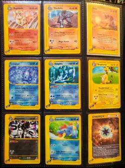 Vintage 162 Card Binder Collection Pokemon TCG , WOTC Holo's X9, 1st Editions - Image 5