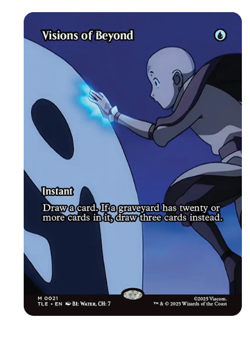 Visions of Beyond - Borderless Avatar MTG - Image 1