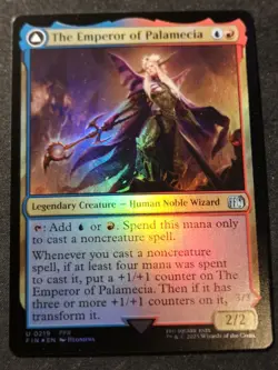 The Emperor Of Palamecia - Foil - FIN - MTG - EN - NM - 0219 - Image 1