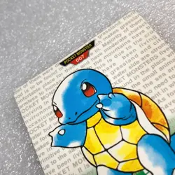Pokemon Card - 1996 Bandai Carddass - No.007 Squirtle - Green - #1619 - Image 5