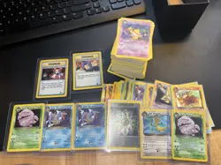 Pokemon TCG Vintage Team Rocket Lot With Holo Rares - Image 1