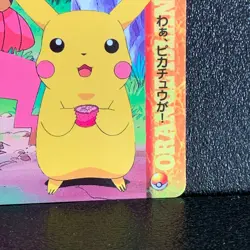 Pikachu 222 Pokemon Carddass Anime Collection Japanese 1999 Bandai Japan F/S - Image 5