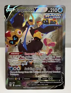 Pokemon TCG Empoleon V 146/163 Battle Styles NM / Mint - Carefully Packaged - Image 1