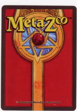 Sinister Shadows Silver Border Playtester Metazoo Nightfall Card RARE - Image 2